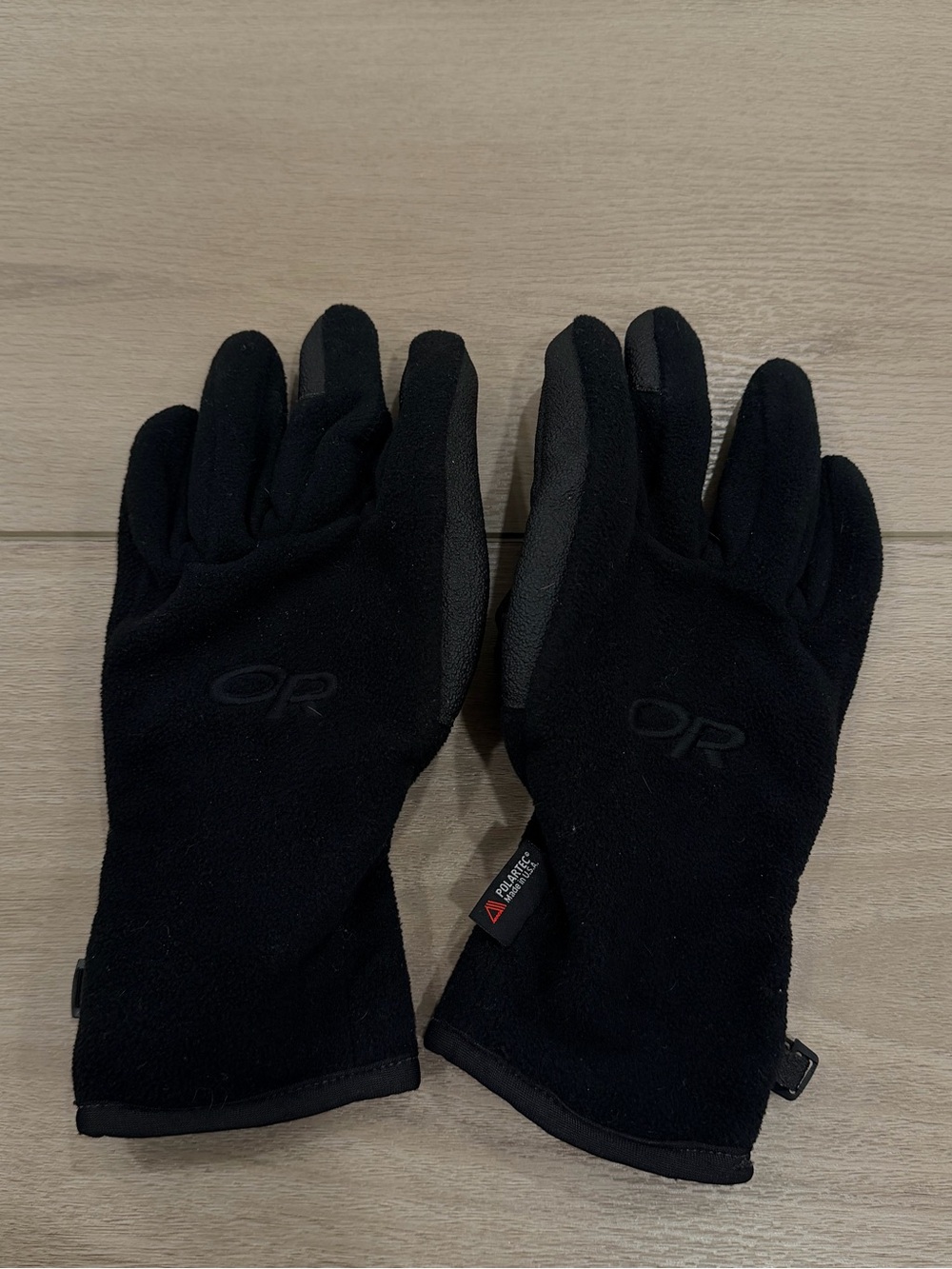 Outdoor Research Gripper Gloves Men’s L Black WindStopper Fleece